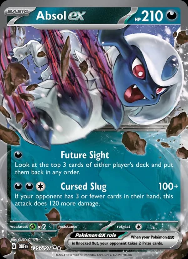 Absol ex card in English