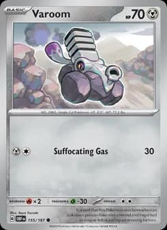 Varoom card in English