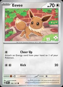 Eevee card in English