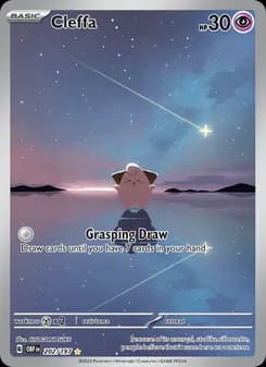 Cleffa card in English