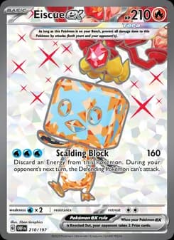 Eiscue ex card in English