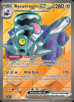 Revavroom ex card in English