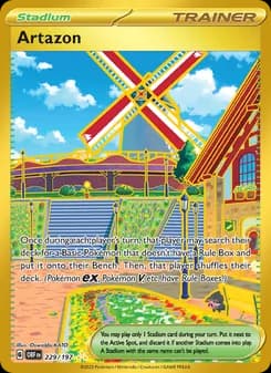 Artazon card in English