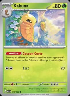 Kakuna card in English