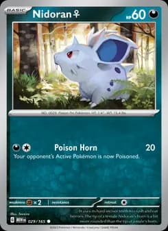 Nidoran♀ card in English