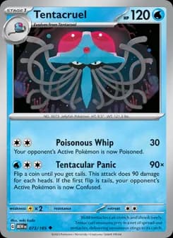 Tentacruel card in English