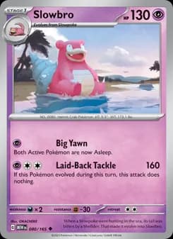 Slowbro card in English