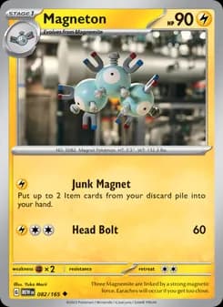 Magneton card in English