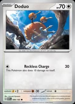 Doduo card in English