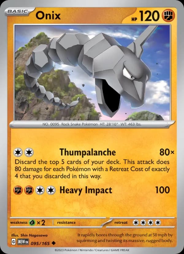 Onix card in English