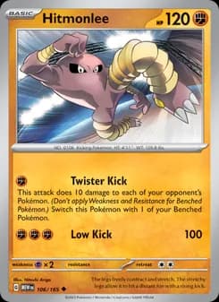 Hitmonlee card in English