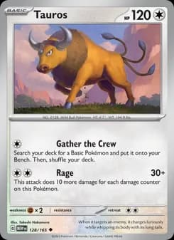 Tauros card in English