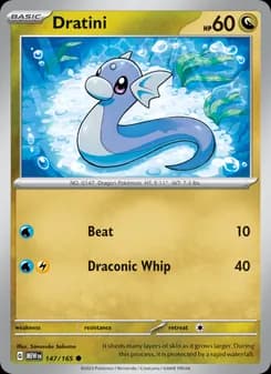 Dratini card in English