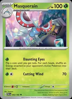 Masquerain card in English