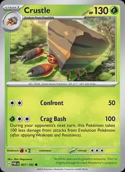 Crustle card in English