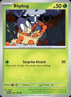 Blipbug card in English