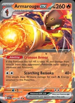 Armarouge ex card in English