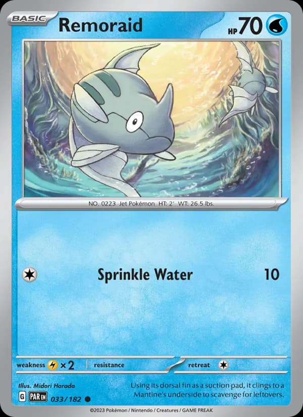 Remoraid card in English