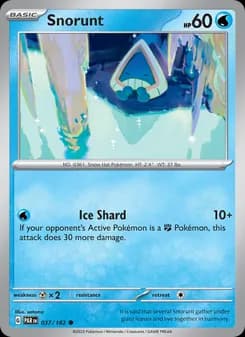 Snorunt card in English