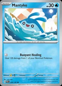 Mantyke card in English