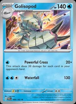 Golisopod card in English