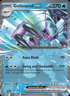 Golisopod ex card in English