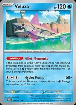 Veluza card in English