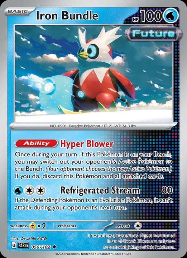 Iron Bundle card in English