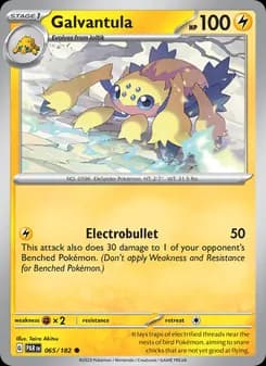 Galvantula card in English