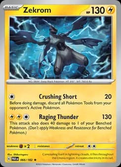 Zekrom card in English
