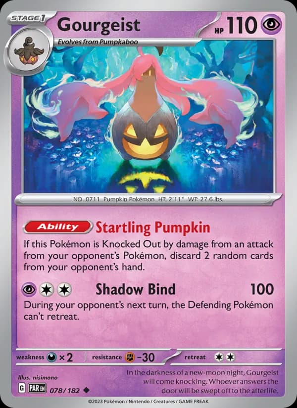 Gourgeist card in English