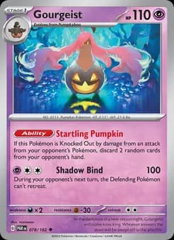 Gourgeist card in English