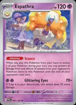 Espathra card in English