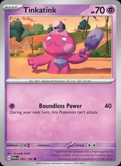 Tinkatink card in English
