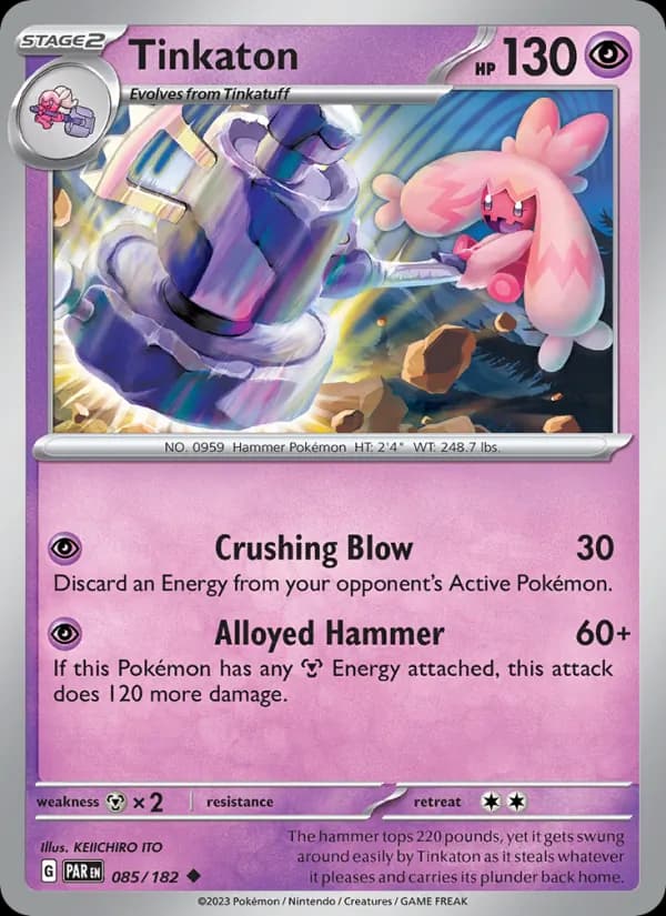 Tinkaton card in English