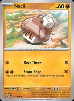 Nacli card in English