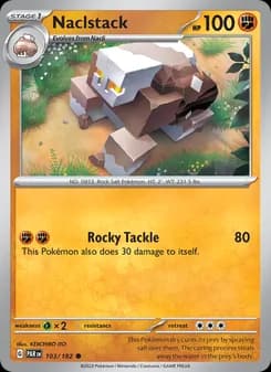 Naclstack card in English