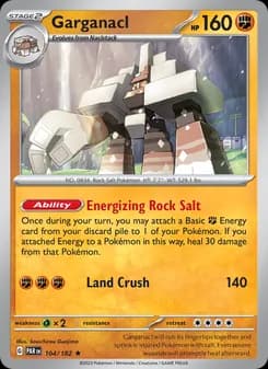 Garganacl card in English