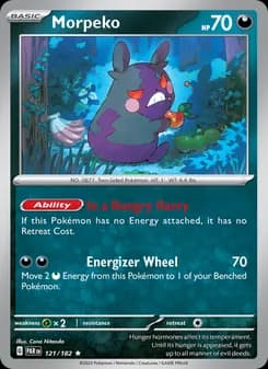Morpeko card in English