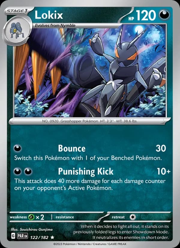 Lokix card in English