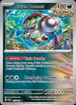 Brute Bonnet card in English