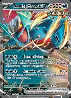 Roaring Moon ex card in English