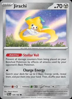 Jirachi card in English