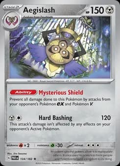 Aegislash card in English