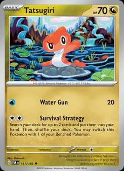 Tatsugiri card in English