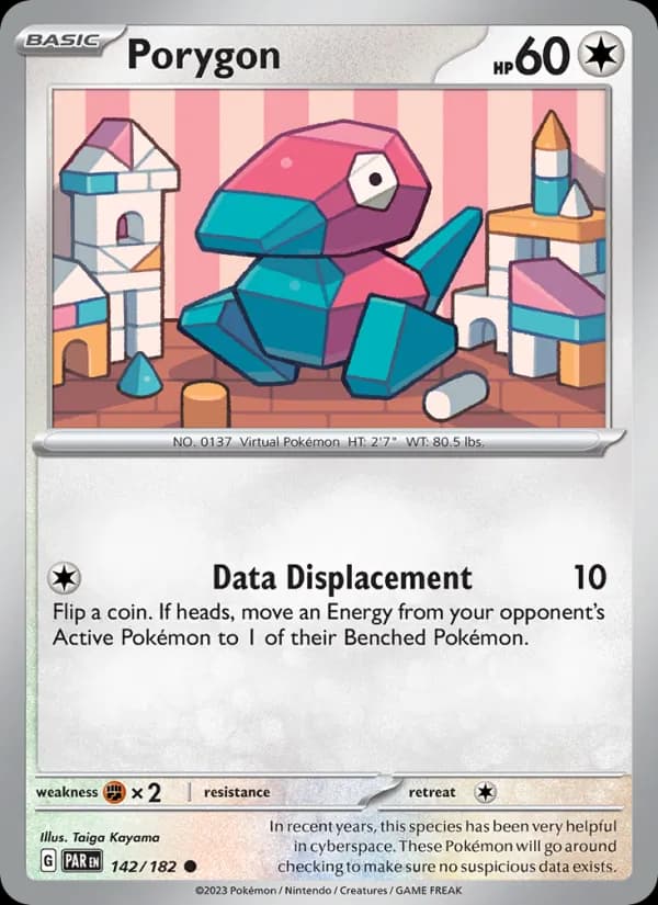 Porygon card in English