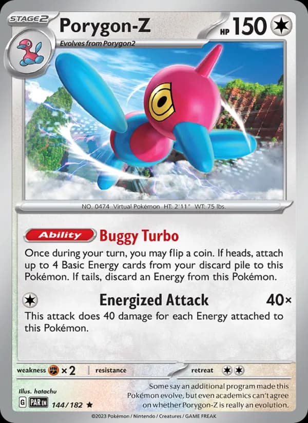 Porygon-Z card in English