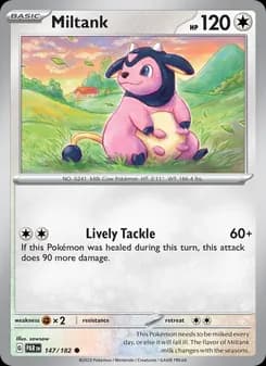 Miltank card in English