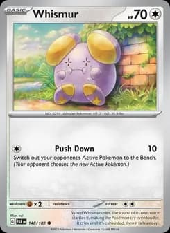 Whismur card in English