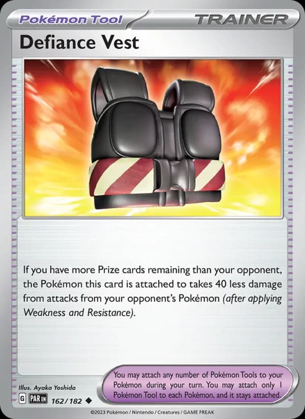 Defiance Vest card in English